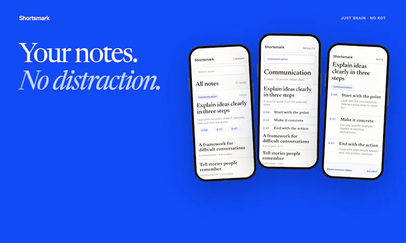 Shortsmark screenshot 3