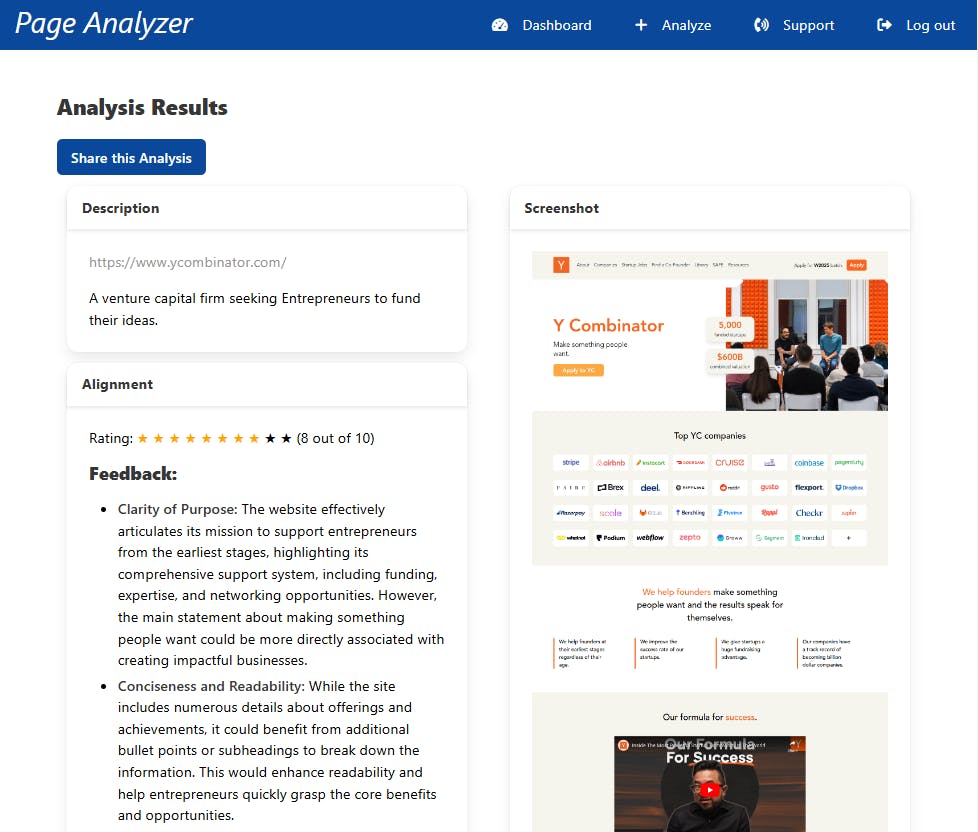 Web Page Analyzer media 1