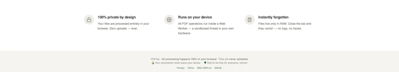 PDFree — Free PDF Tools, No Limits screenshot 1