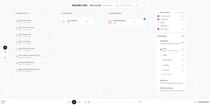 TrackBloom screenshot 5