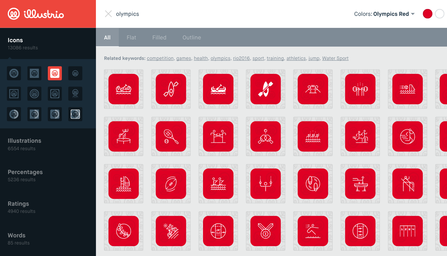 Graphics for Olympics gallery image