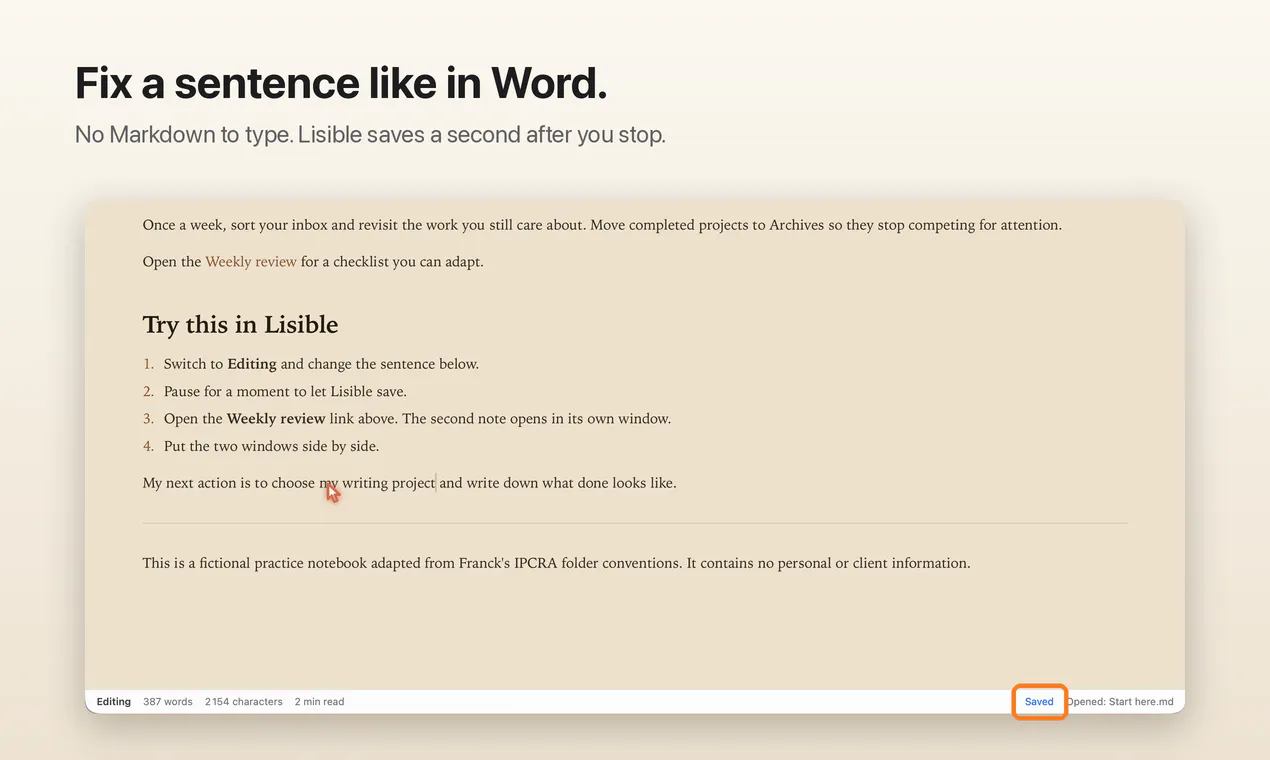 Lisible gallery image