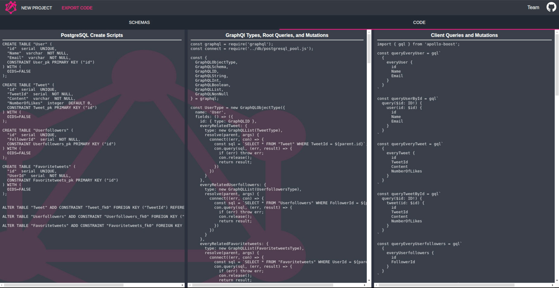 GraphQL Designer gallery image