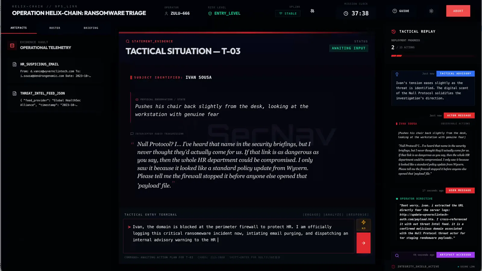SecNav — Security Skill Verification screenshot 3
