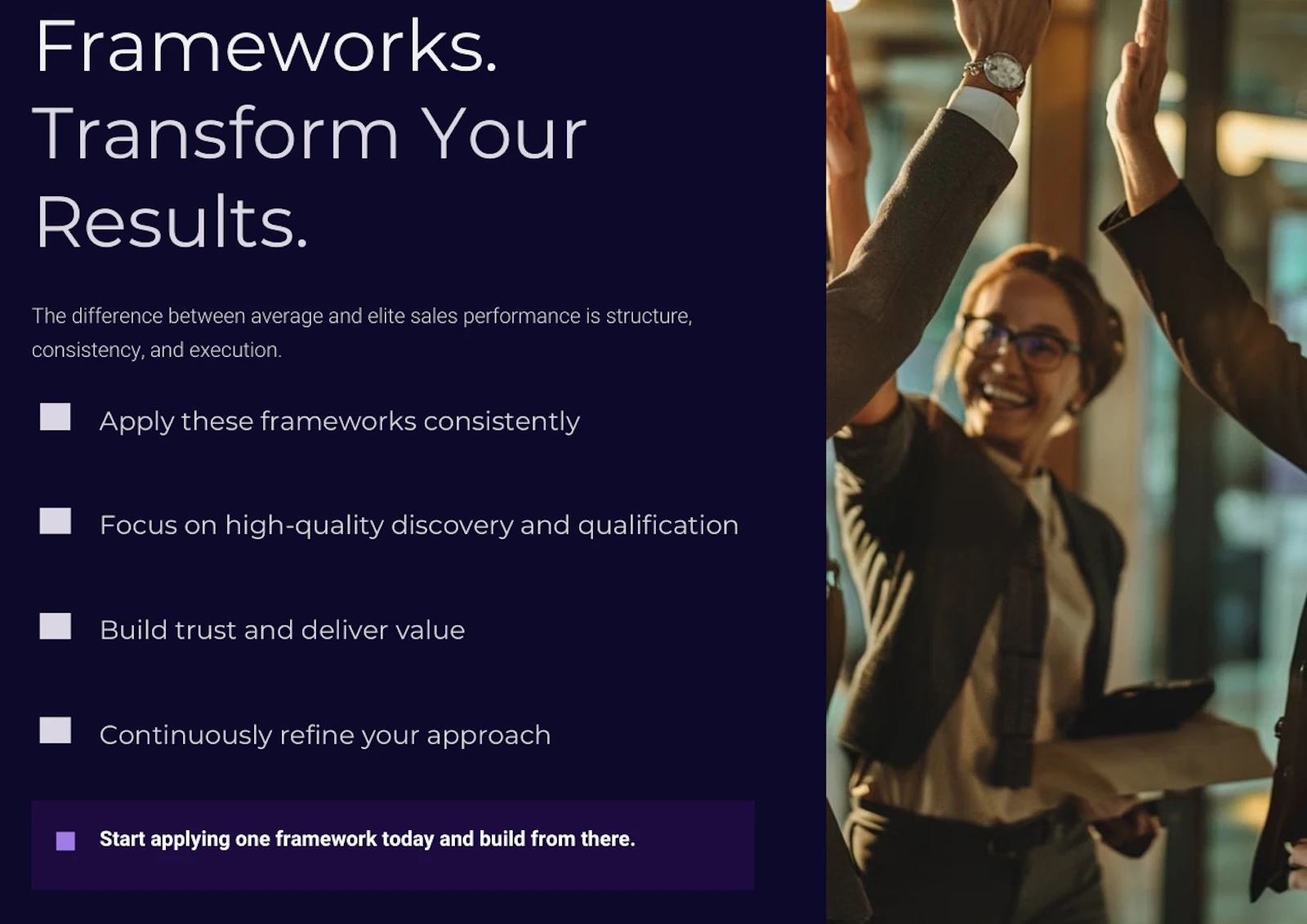 Sales Frameworks Bible screenshot 3