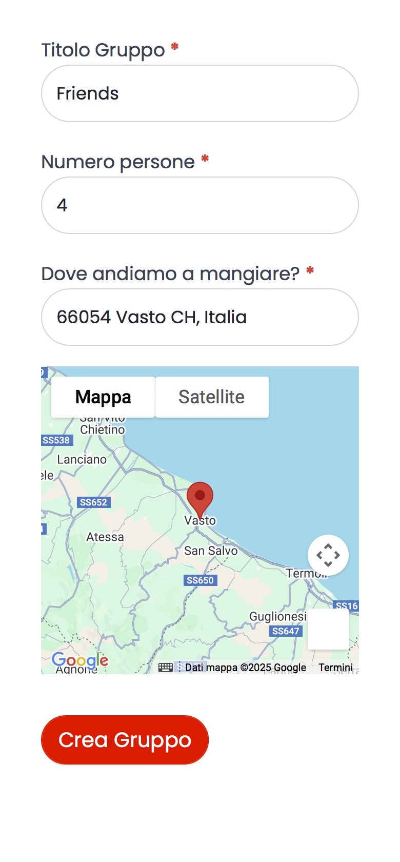 Gustup - Screenshot 2 showing product features and functionality
