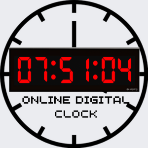 Online Digital Clock gallery image