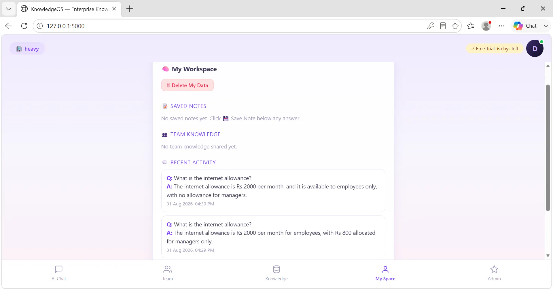 KnowledgeOS gallery image