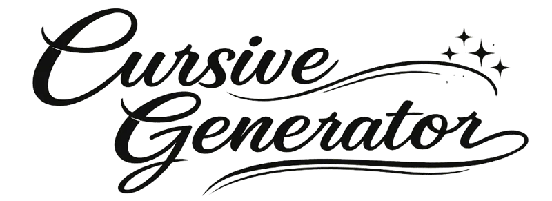 Cursive Font Generator screenshot 2