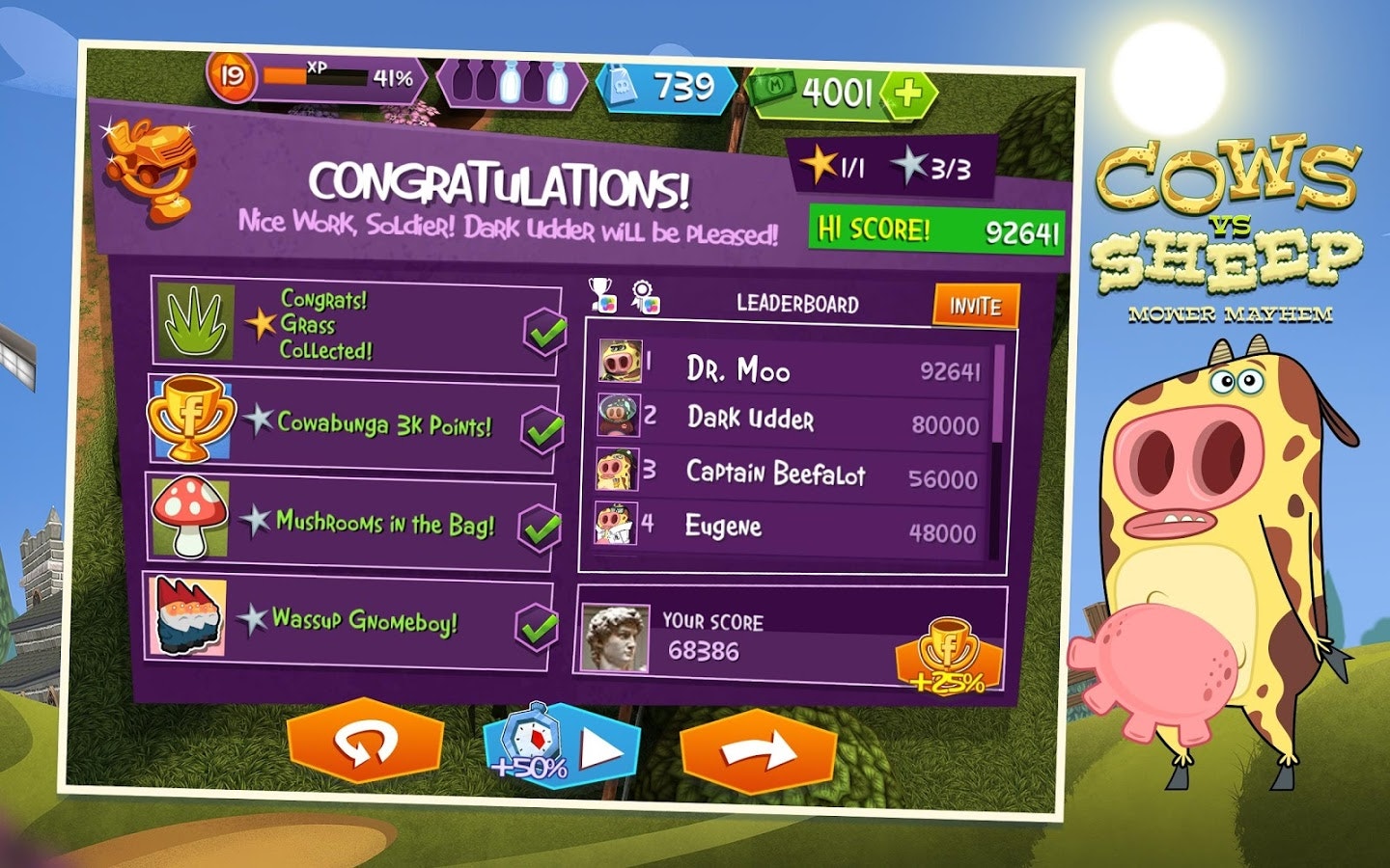 Cows Vs Sheep: Mower Mayhem gallery image