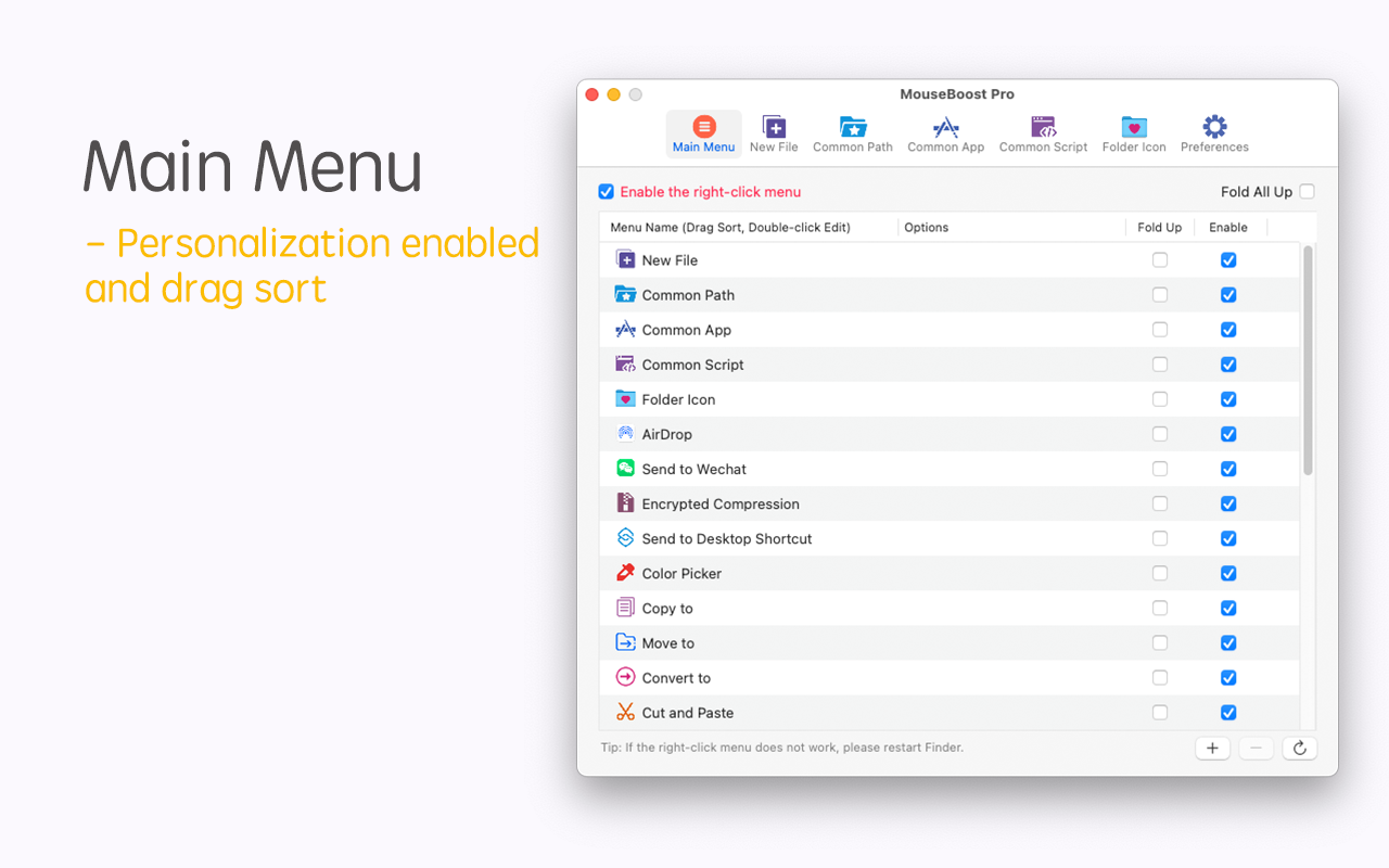 Muisboost - 30 Mac-superkrachten in uw rechterklick media 1