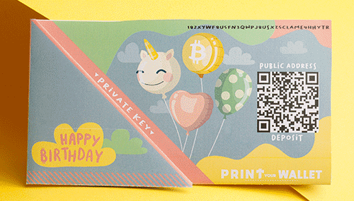 Print Your Bitcoin paper Wallet gallery image