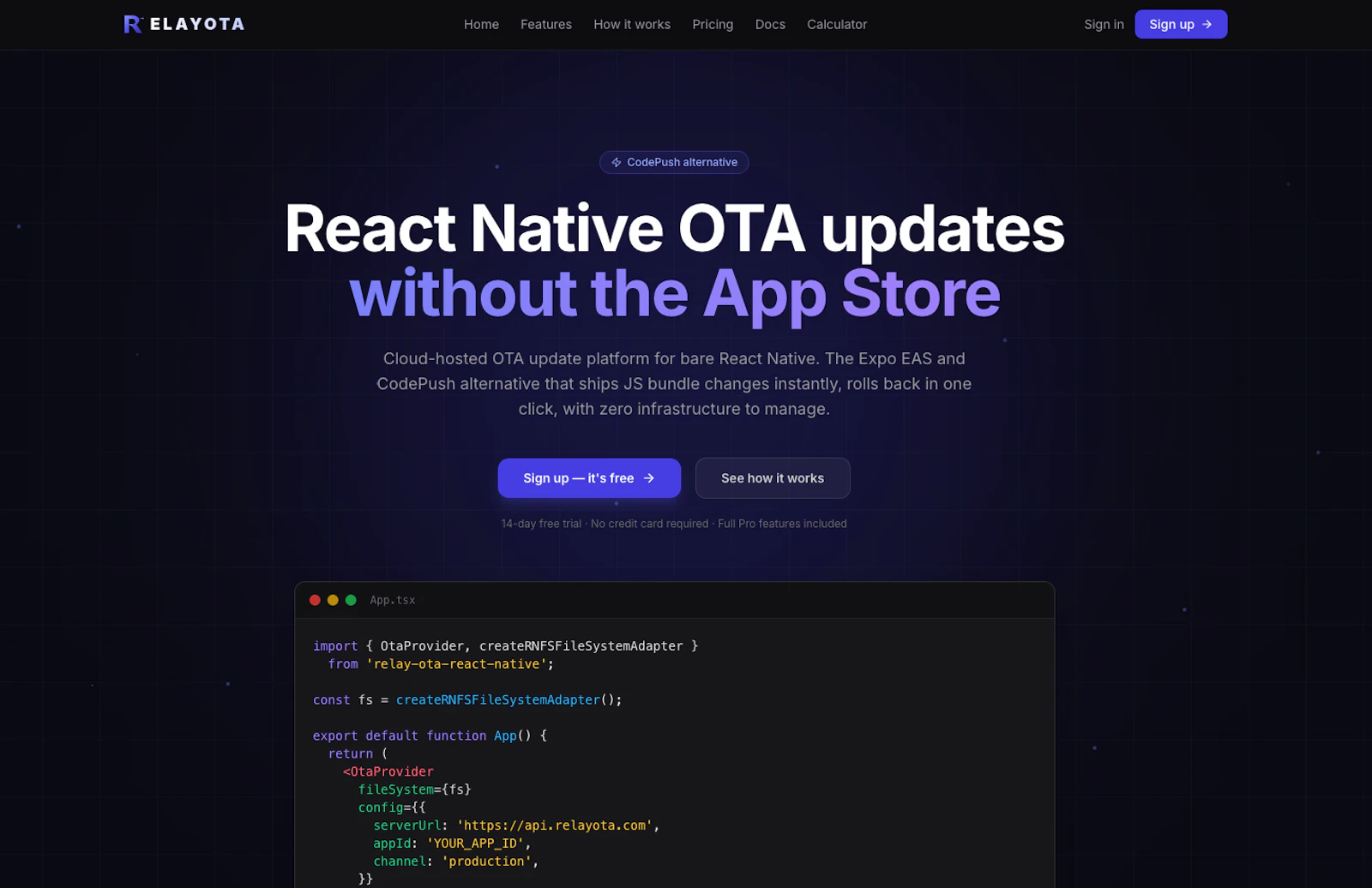 RELAYOTA screenshot 2
