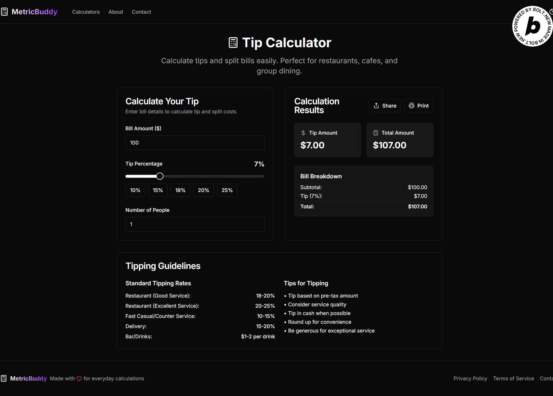 Média Métricbuddy - Suite de calculatrice tout-en-un pour un usage quotidien 10