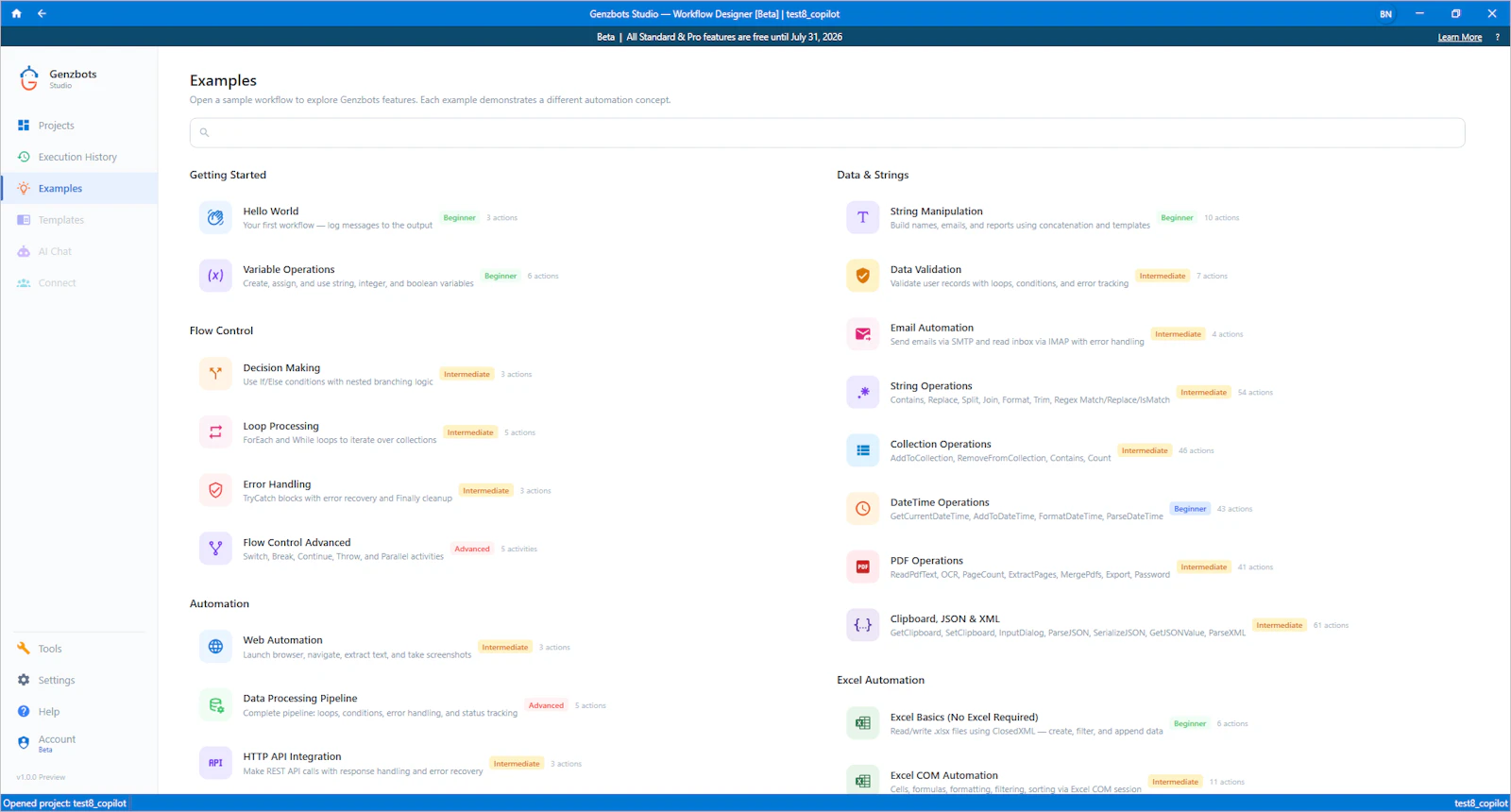 Genzbots Studio - Workflow designer screenshot 3