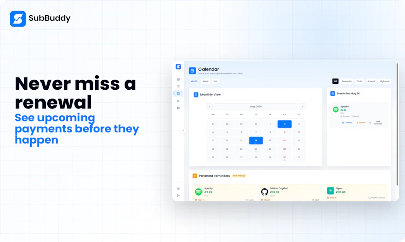 SubBuddy screenshot 4