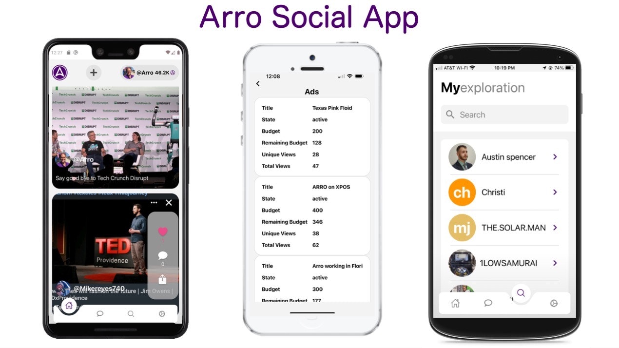 Arro Social media 2