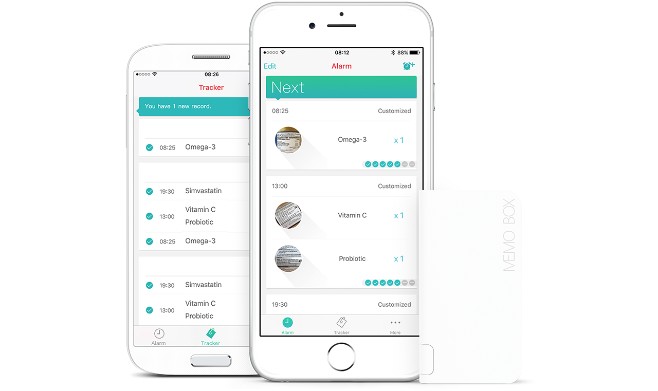 Memo Box 7-Day Smart Pill Box Set gallery image