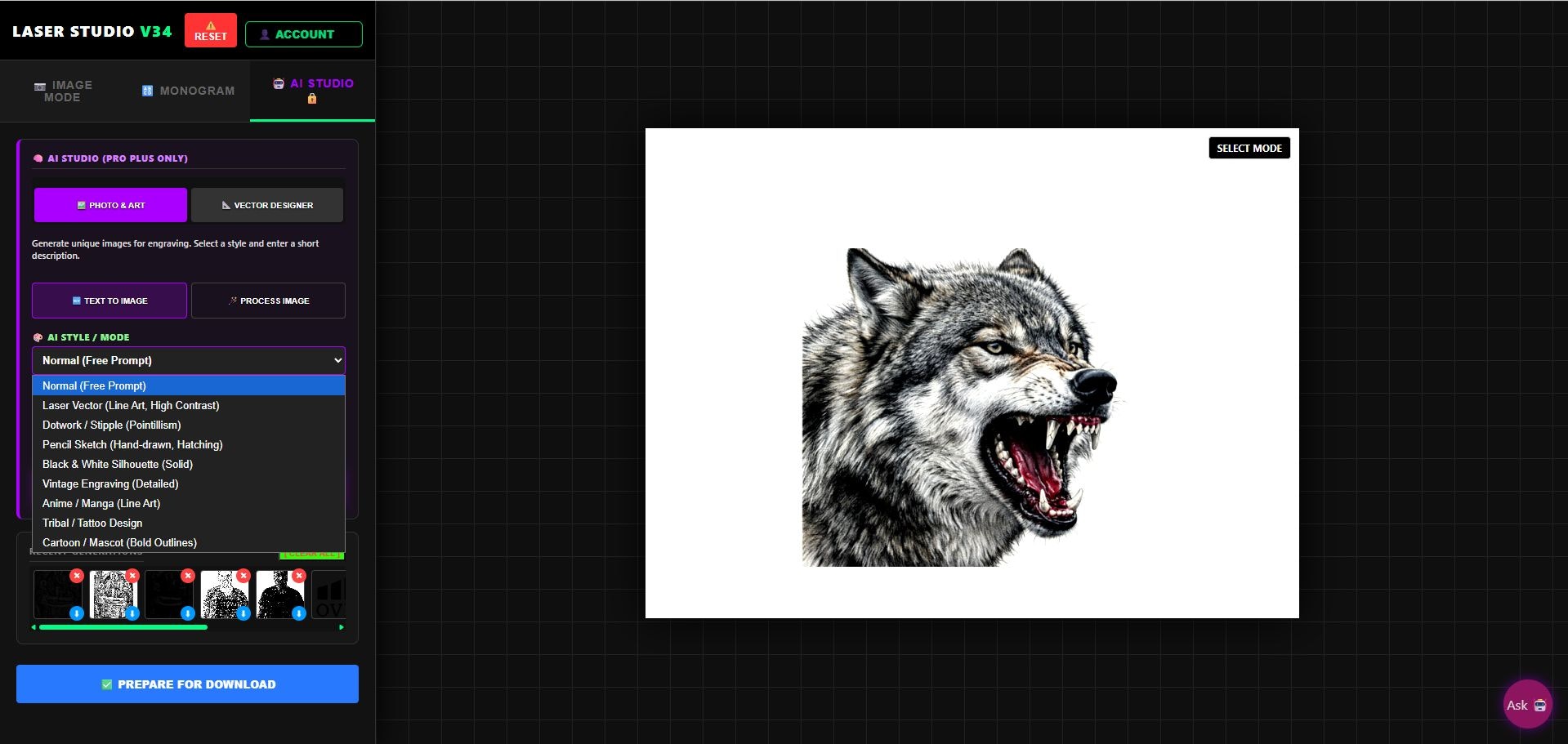 Laser Studio gallery image