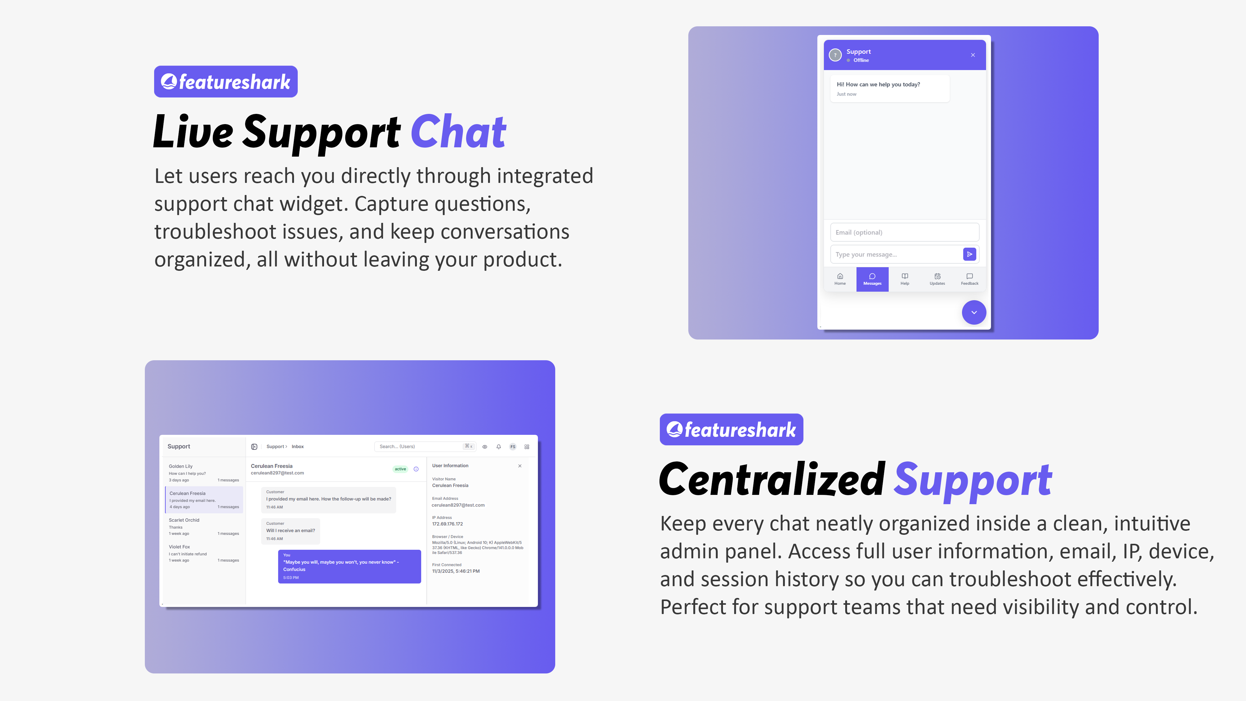 FeatureShark - Screenshot 4 showing product features and functionality