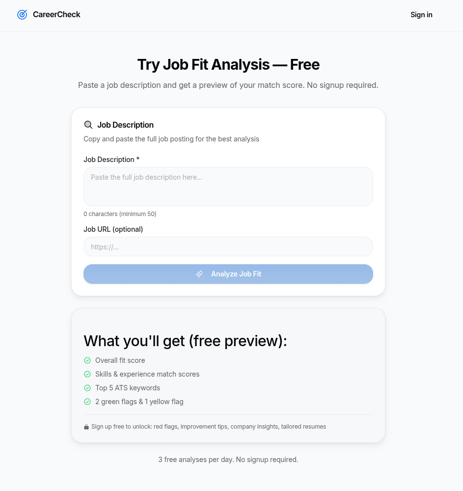 CareerCheck gallery image