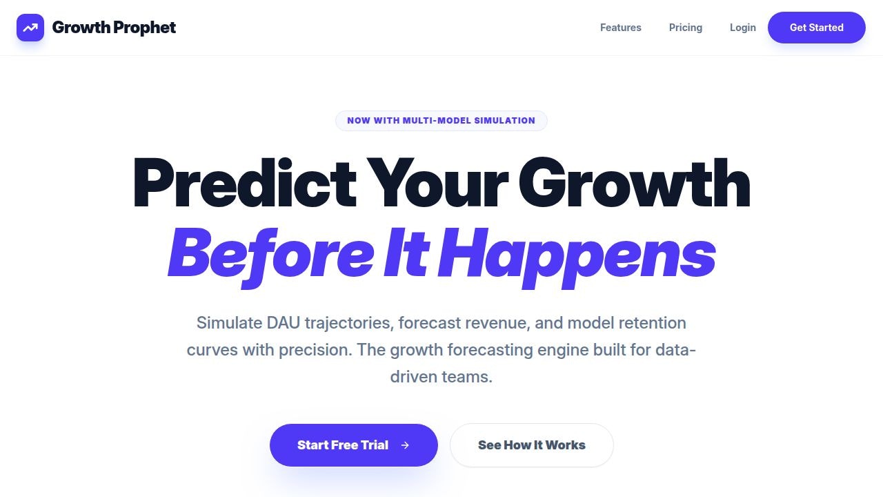 AI Growth Prophet — DAU Forecasting gallery image