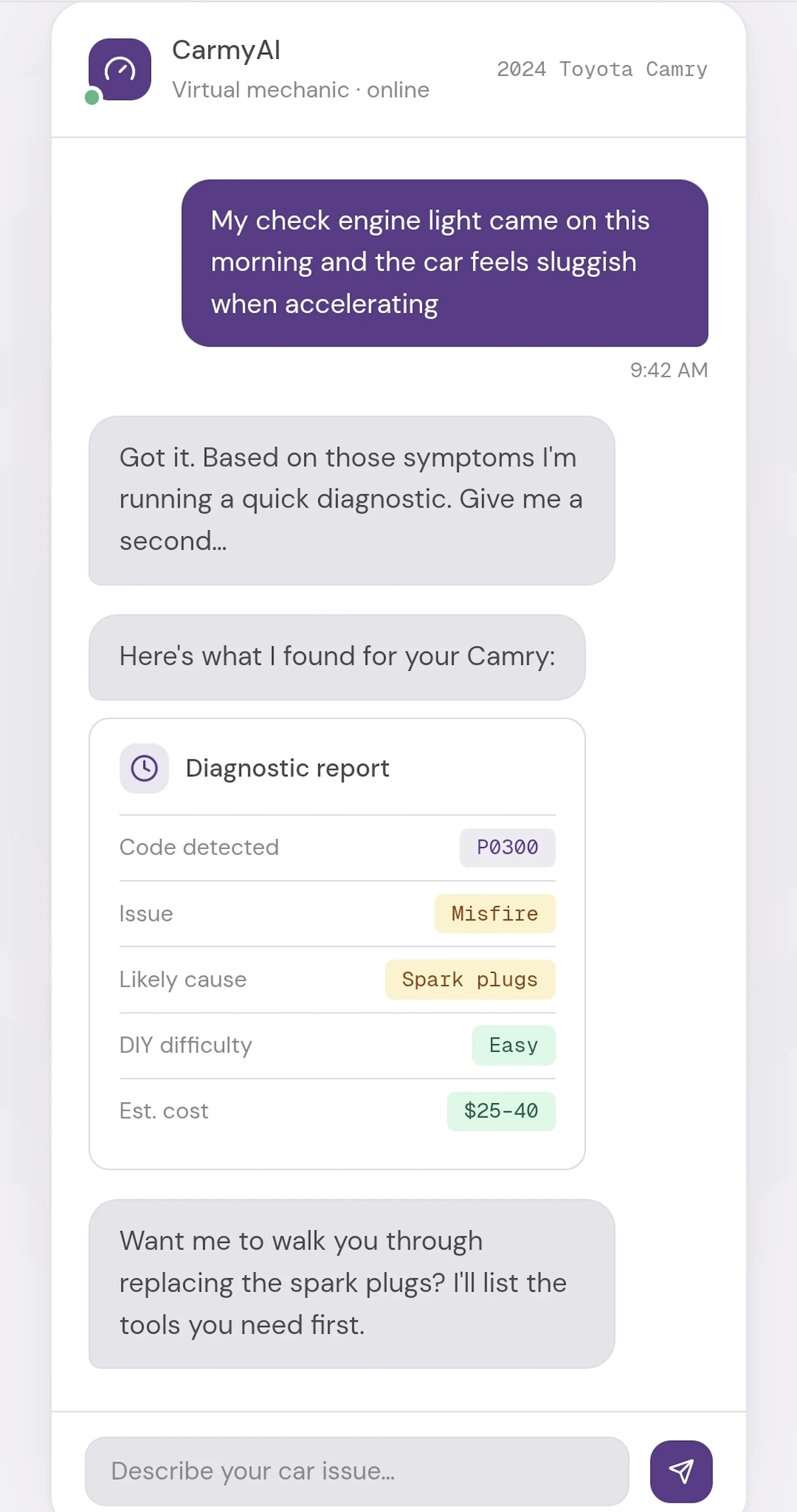 Carmy AI is here for car owners screenshot 3