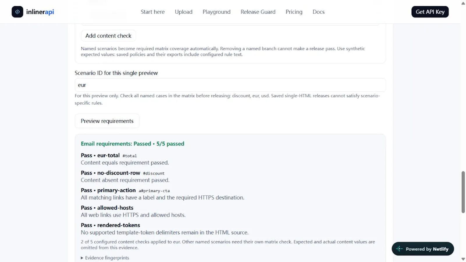 InlinerAPI screenshot 2