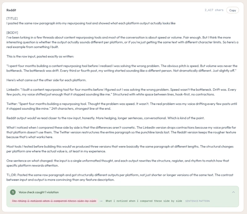 Split Post screenshot 8