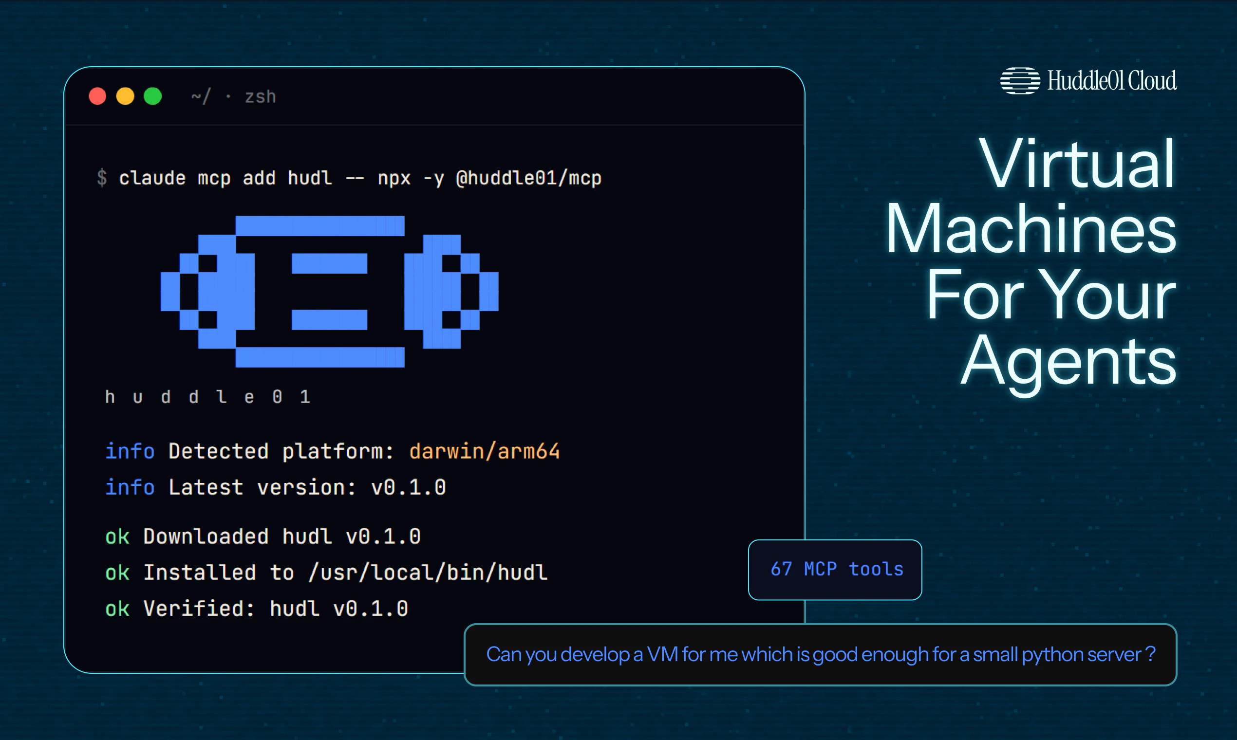 Huddle01 VMs screenshot 1