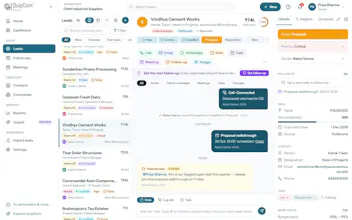 QuipCom Sales CRM gallery image