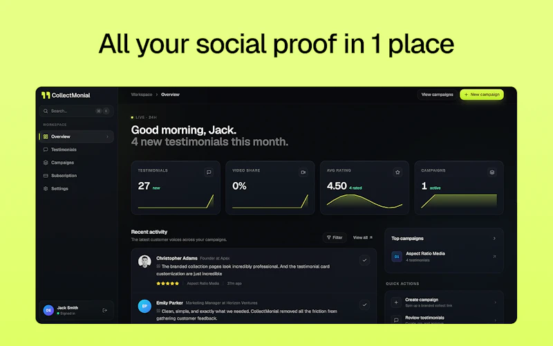 CollectMonial screenshot 1