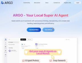 ARGO - Your Local Super AI Agent gallery image
