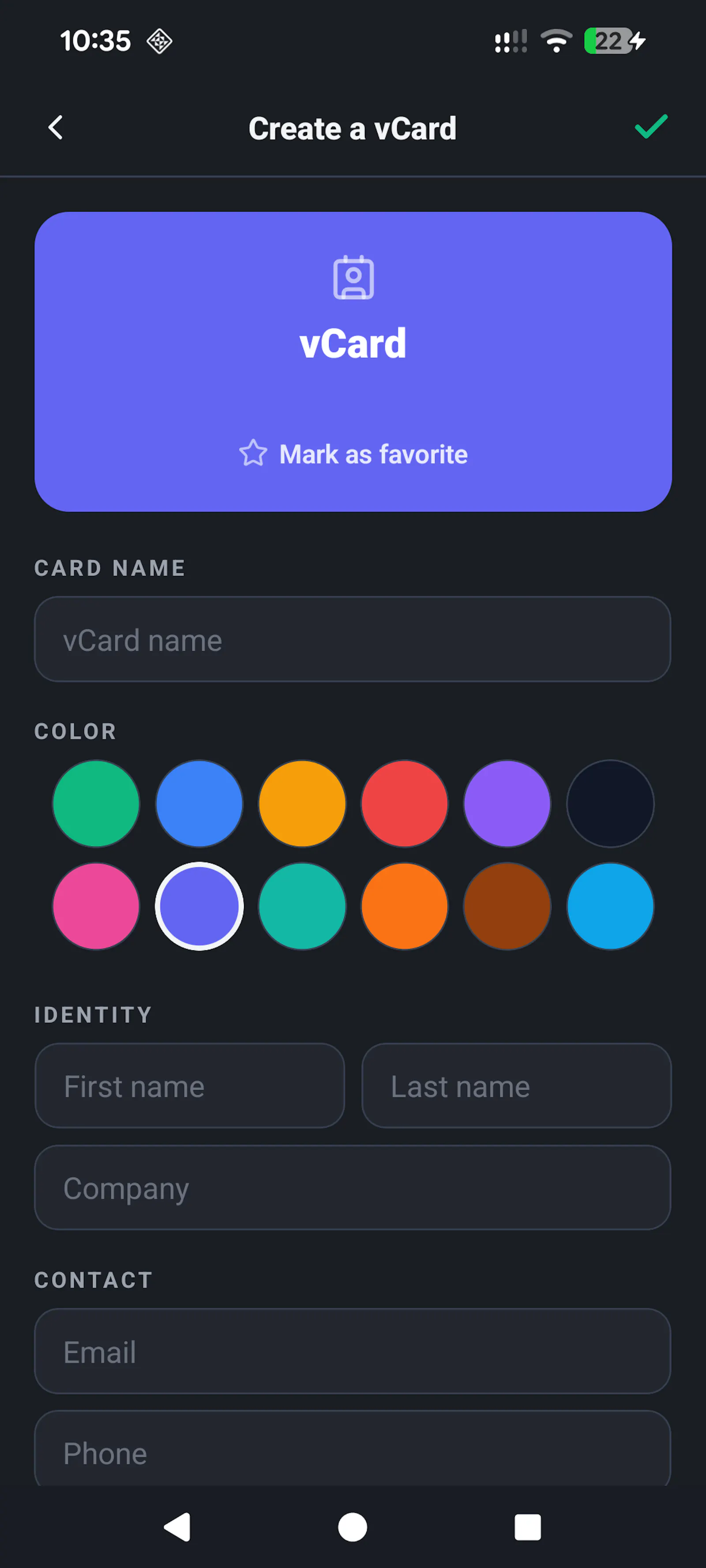 All My Cards for Android screenshot 4