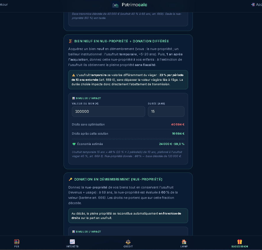 Patrimocalc gallery image