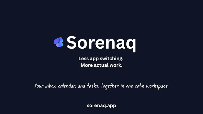 Sorenaq — Your workday, connected. screenshot 1