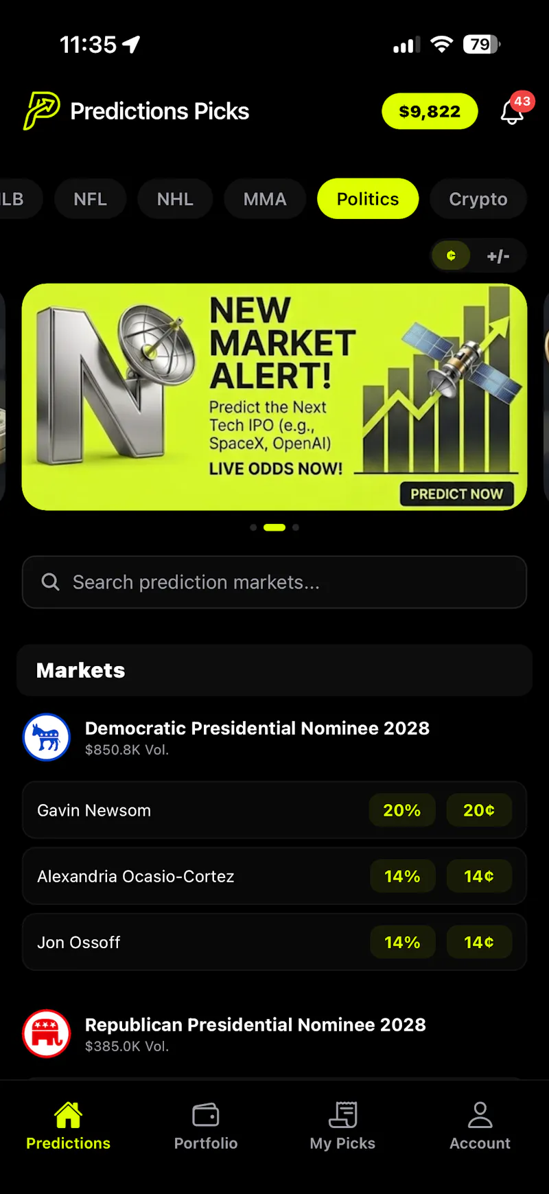 Predictions Picks screenshot 18