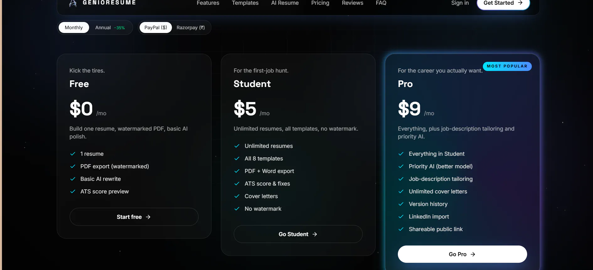 GenioResume gallery image