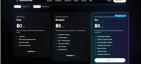 GenioResume gallery image