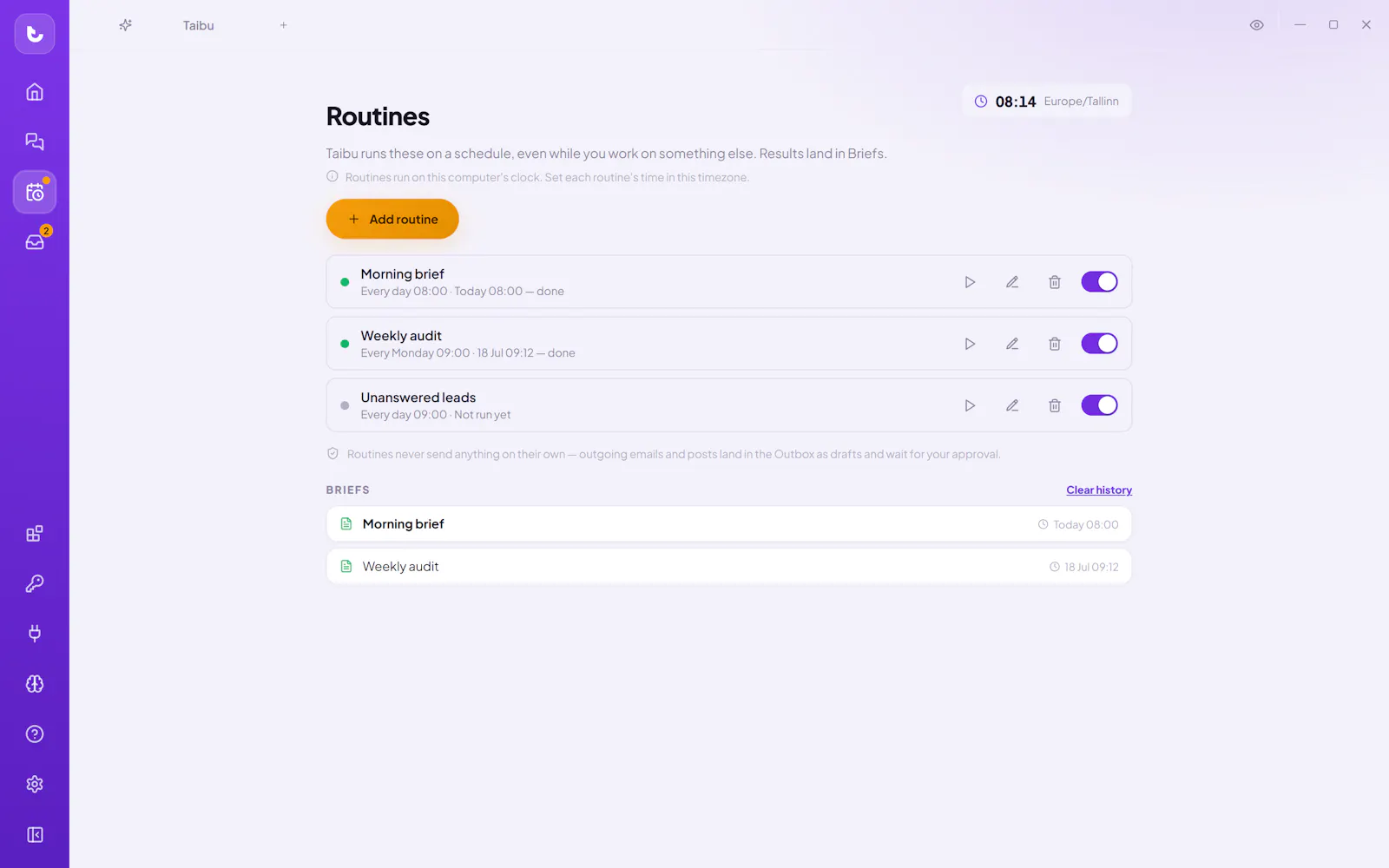 Taibu AI OS screenshot 3