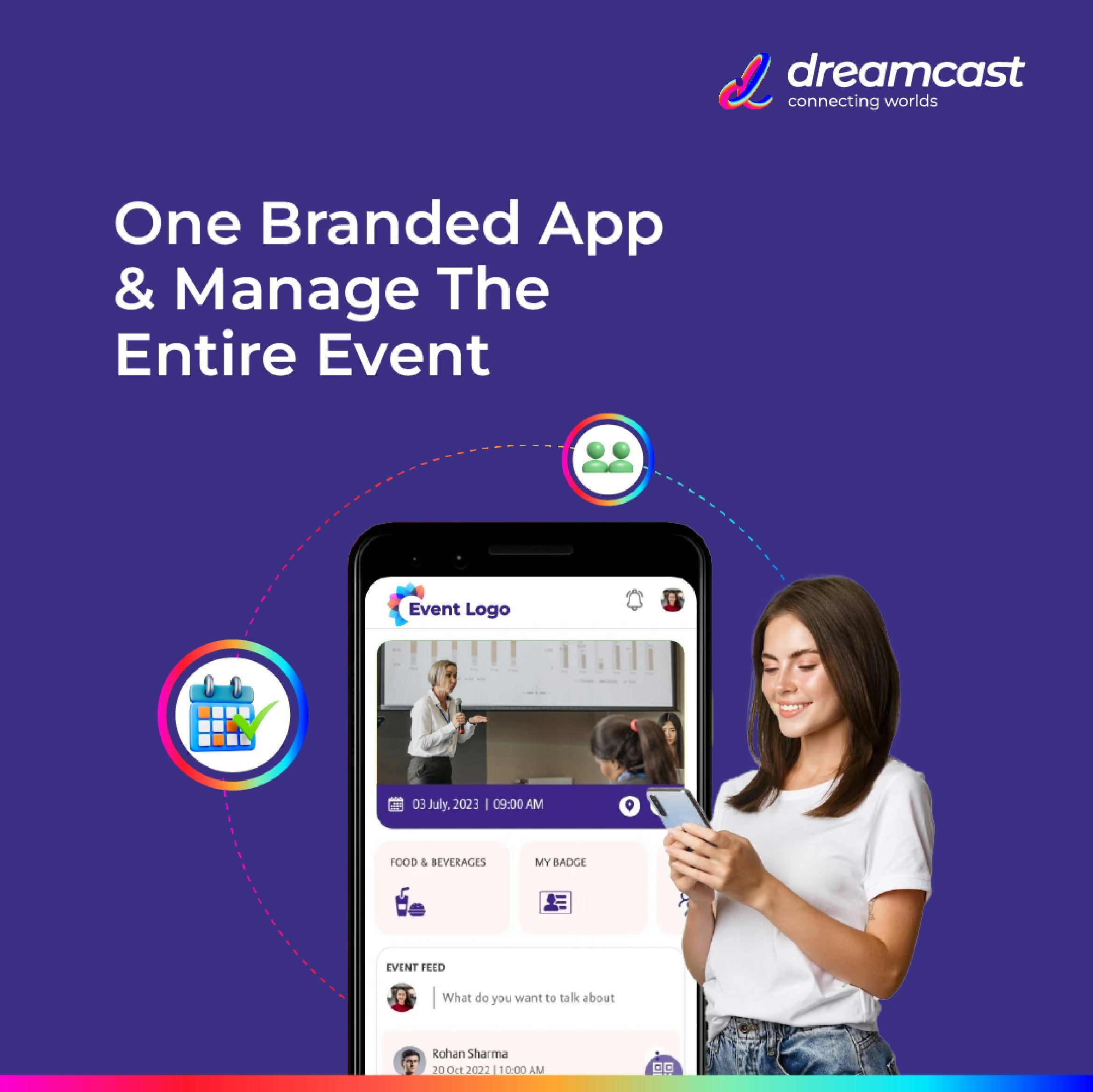 Média Application d'événement mobile 2
