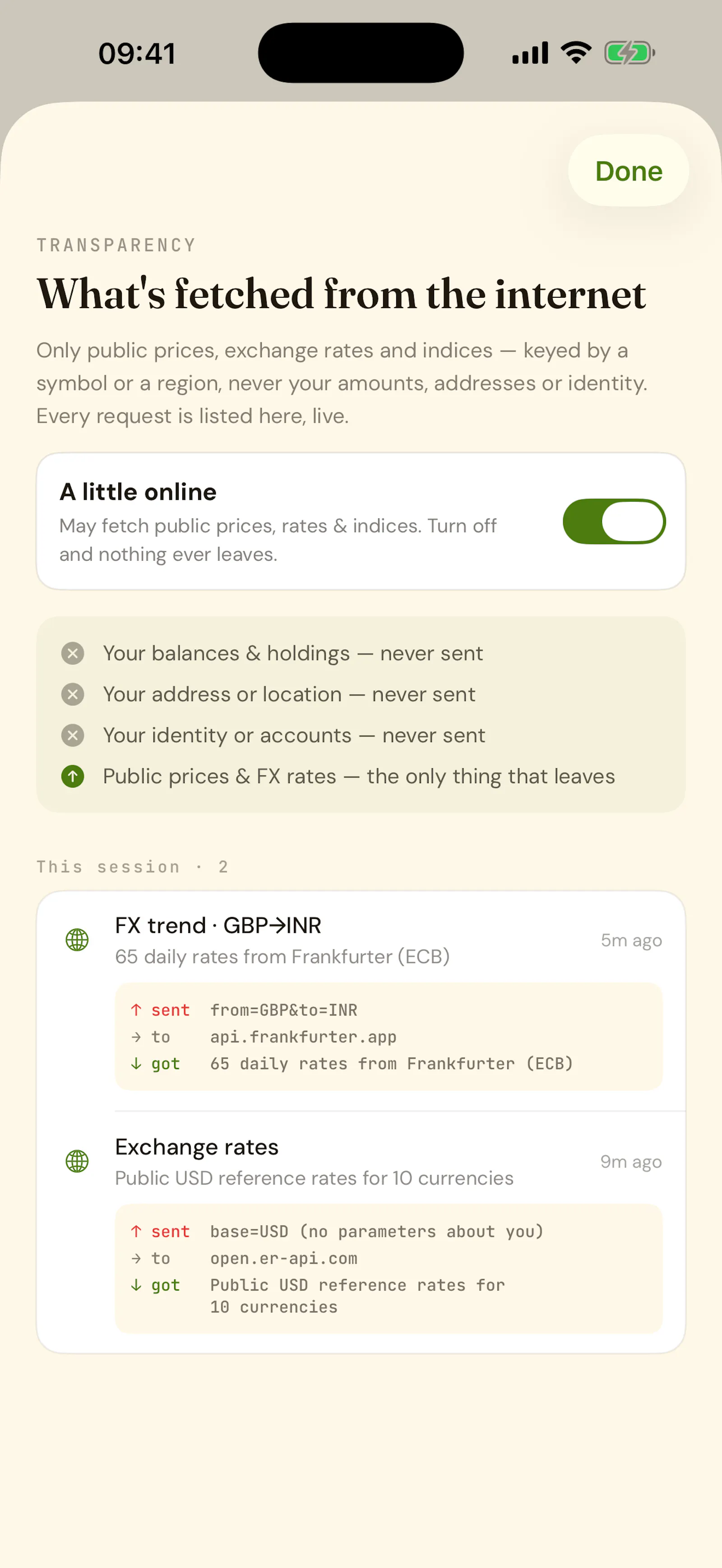 Penny - On Device Money Friend screenshot 2