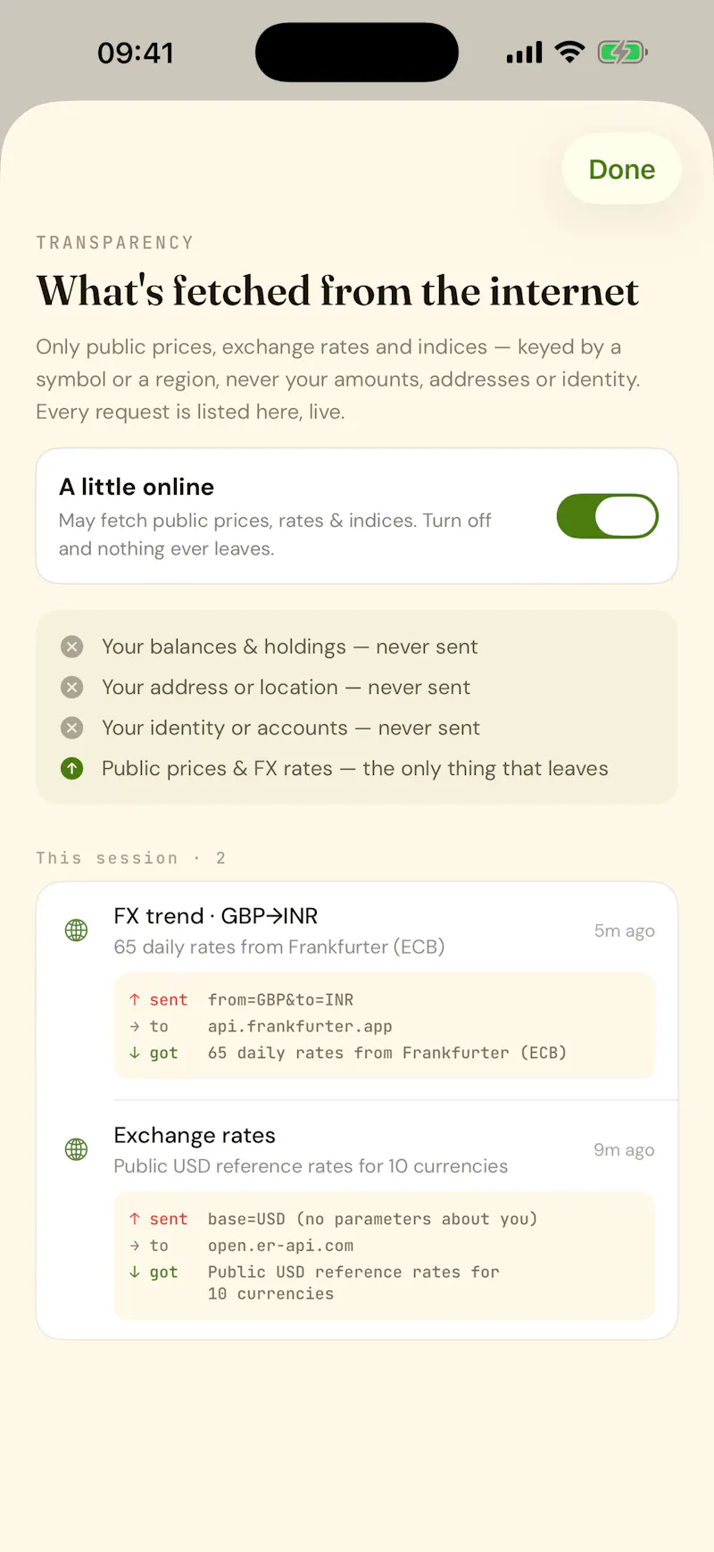 Penny - On Device Money Friend screenshot 2