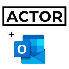 ActorDO for Outlook logo