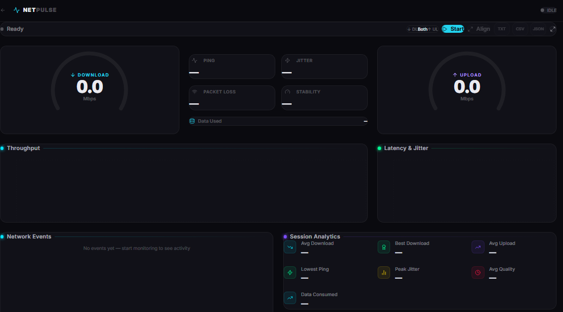 NetPulse – Internet Diagnostics Tool gallery image
