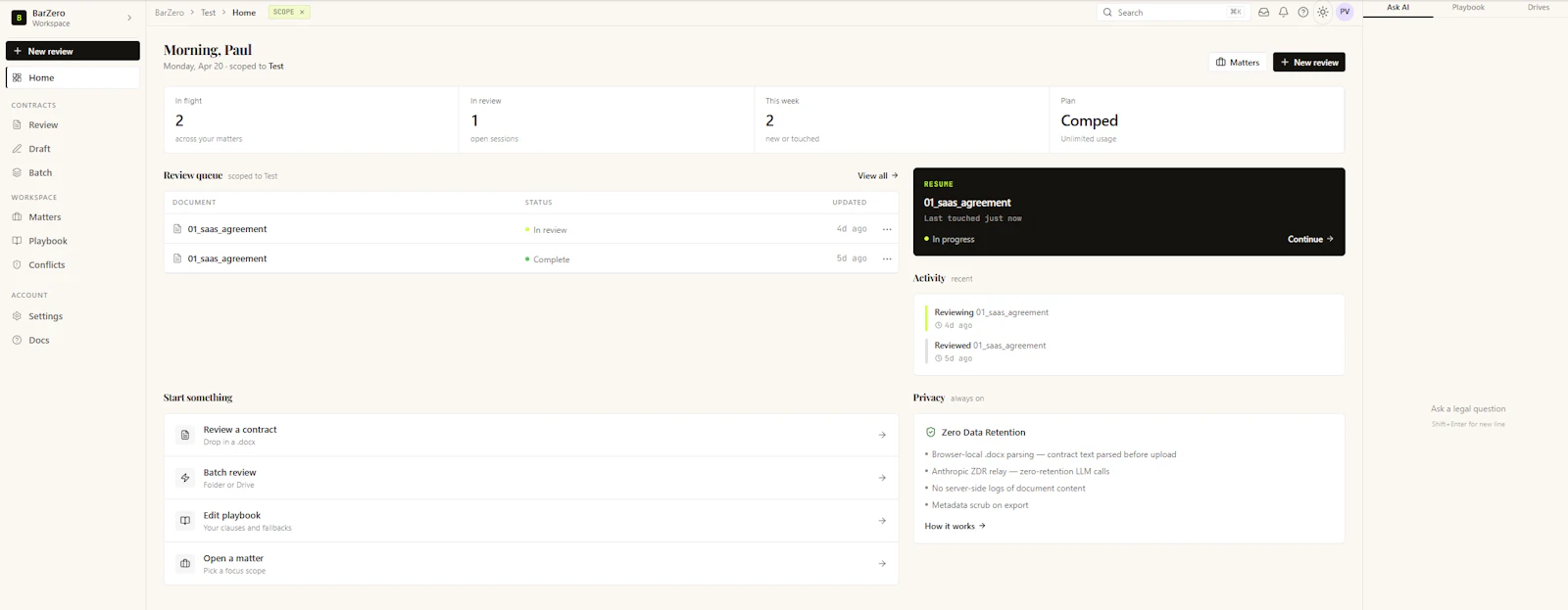 Barzero.ai screenshot 4