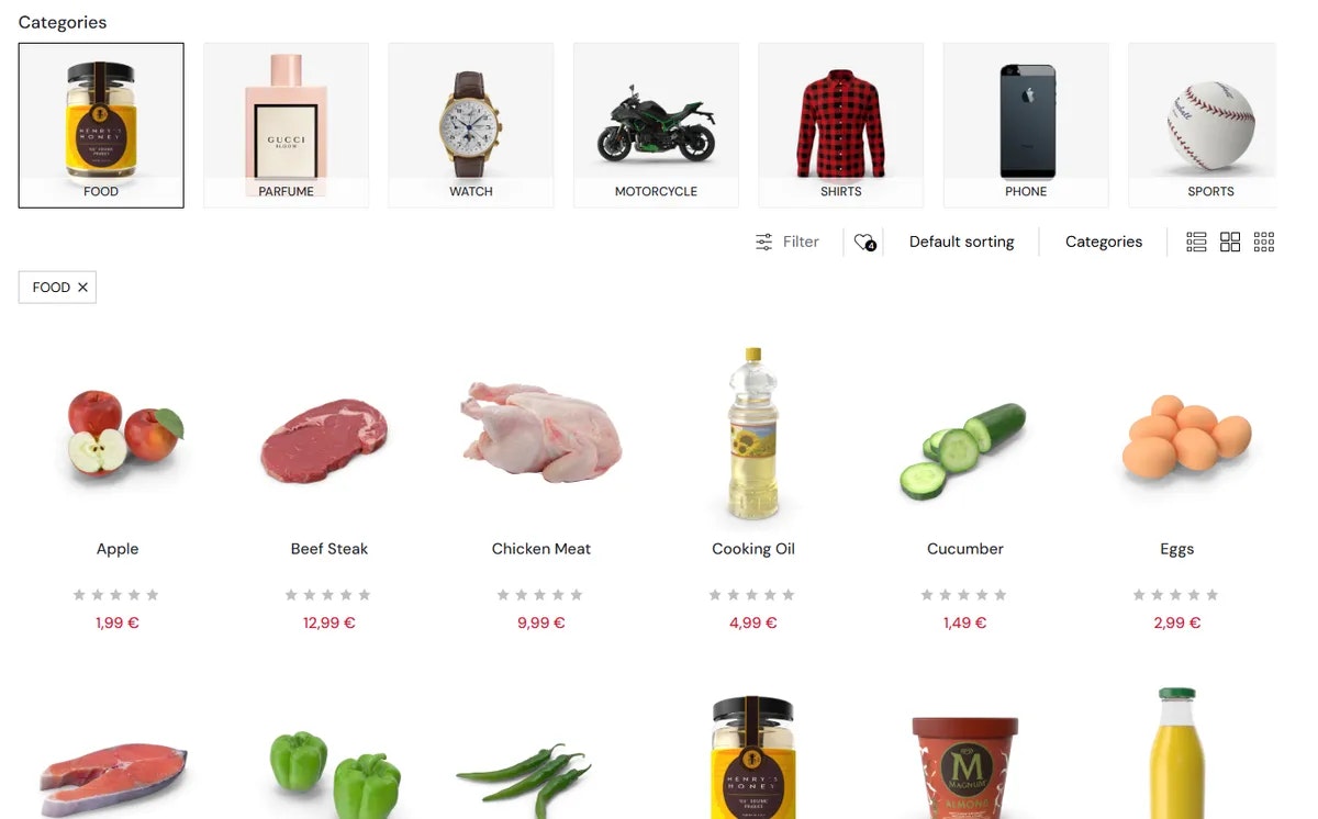 Shopwidget - Screenshot 4 showing product features and functionality