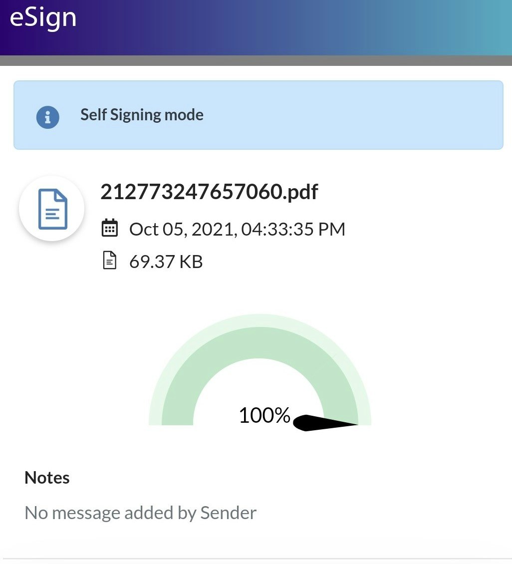 Quickly add esign to your PDF Document gallery image