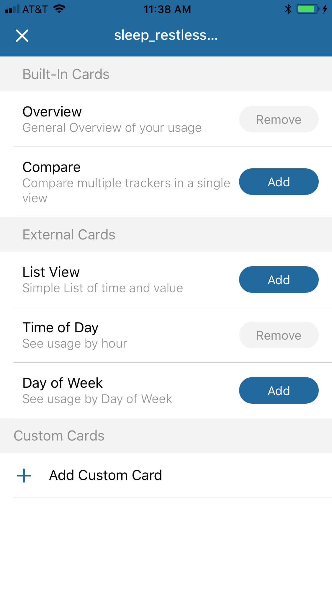 Nomie.io 3.0 gallery image