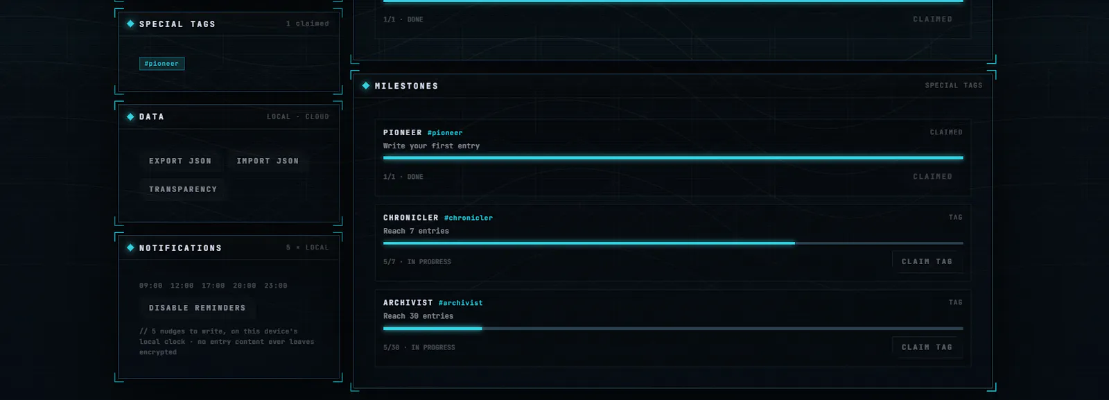 Journs screenshot 4